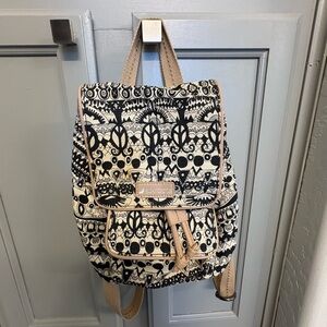 Sakroots Artist Circle Mini Canvas Backpack